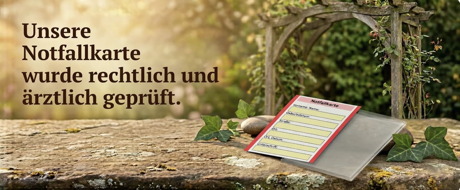 Informationen zur Notfallkarte